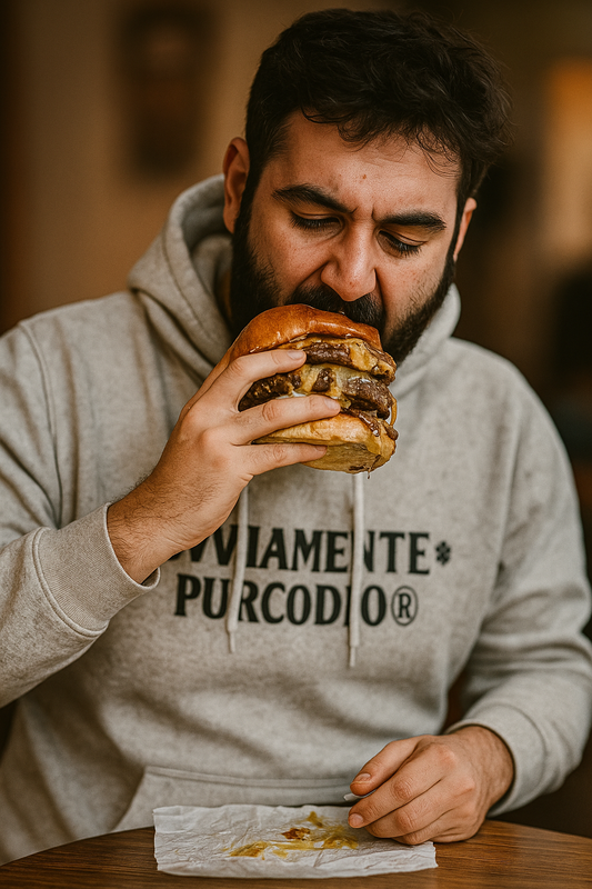 Porcodio® Crumpled Sweatshirt (PREORDER 14 DAYS)