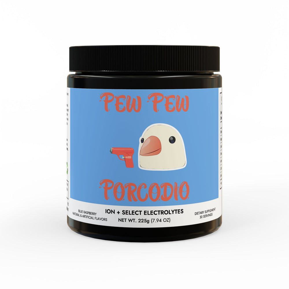 Porcodio® Healthy Line ION + Select 电解质补充剂(225克,7.9盎司)美国独家