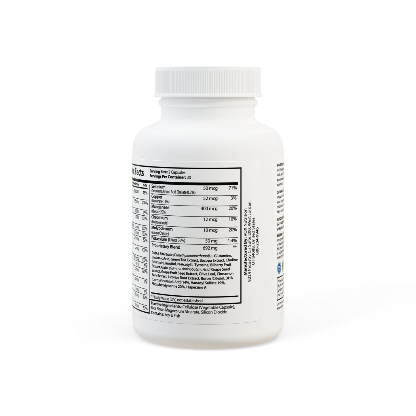Porcodio® Healthy Line Brain Support Complex Supplement (60 Capsules) U.S.A EXCLUSIVE