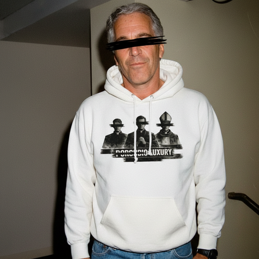 Porcodio® Luxury Censored Epstein Files Inspired Unisex Hoodie