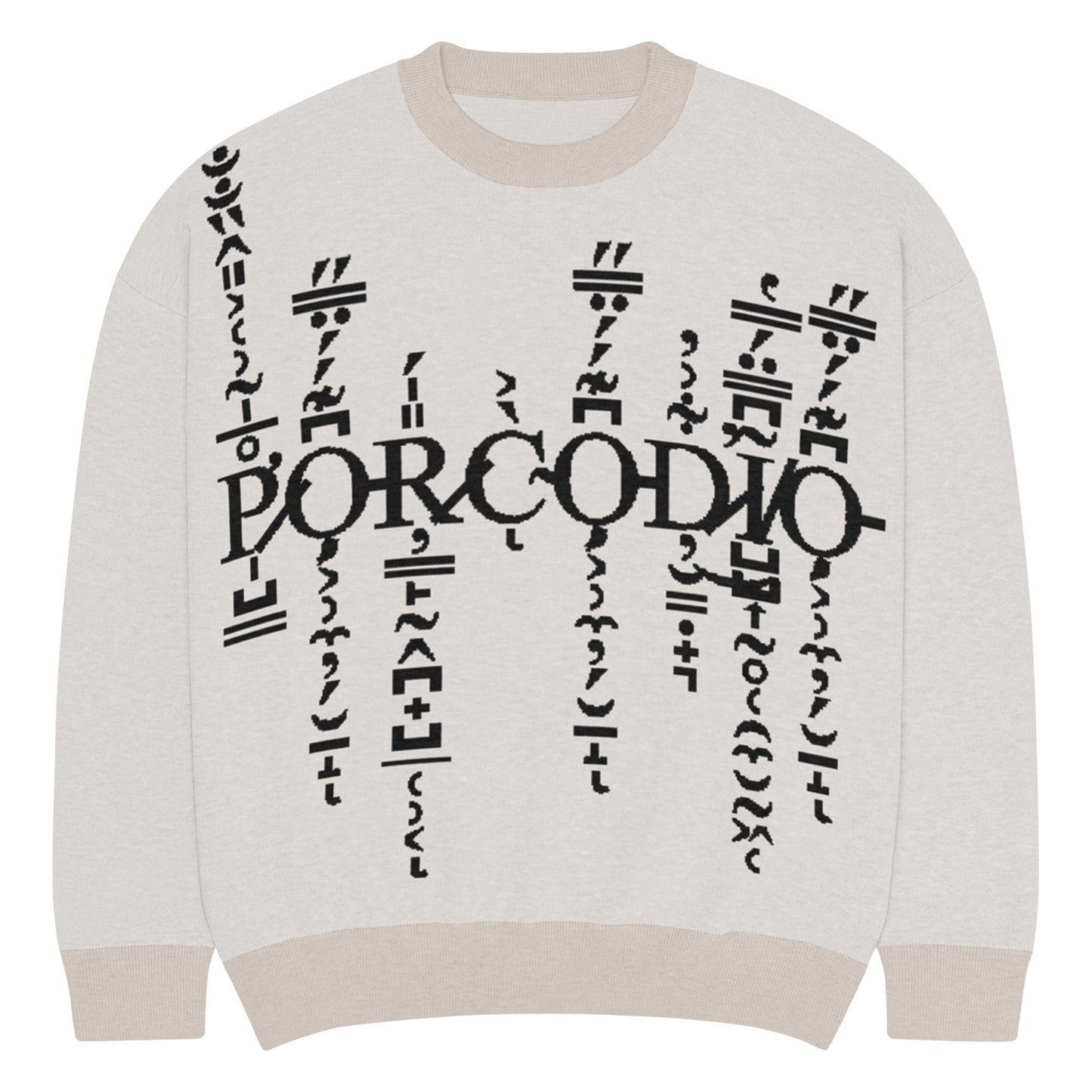 Porcodio® Pandora Secret Maglione girocollo dalla linea rilassata