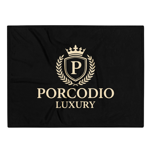 Porcodio® Luxury Only the Rich survive Throw Blanket