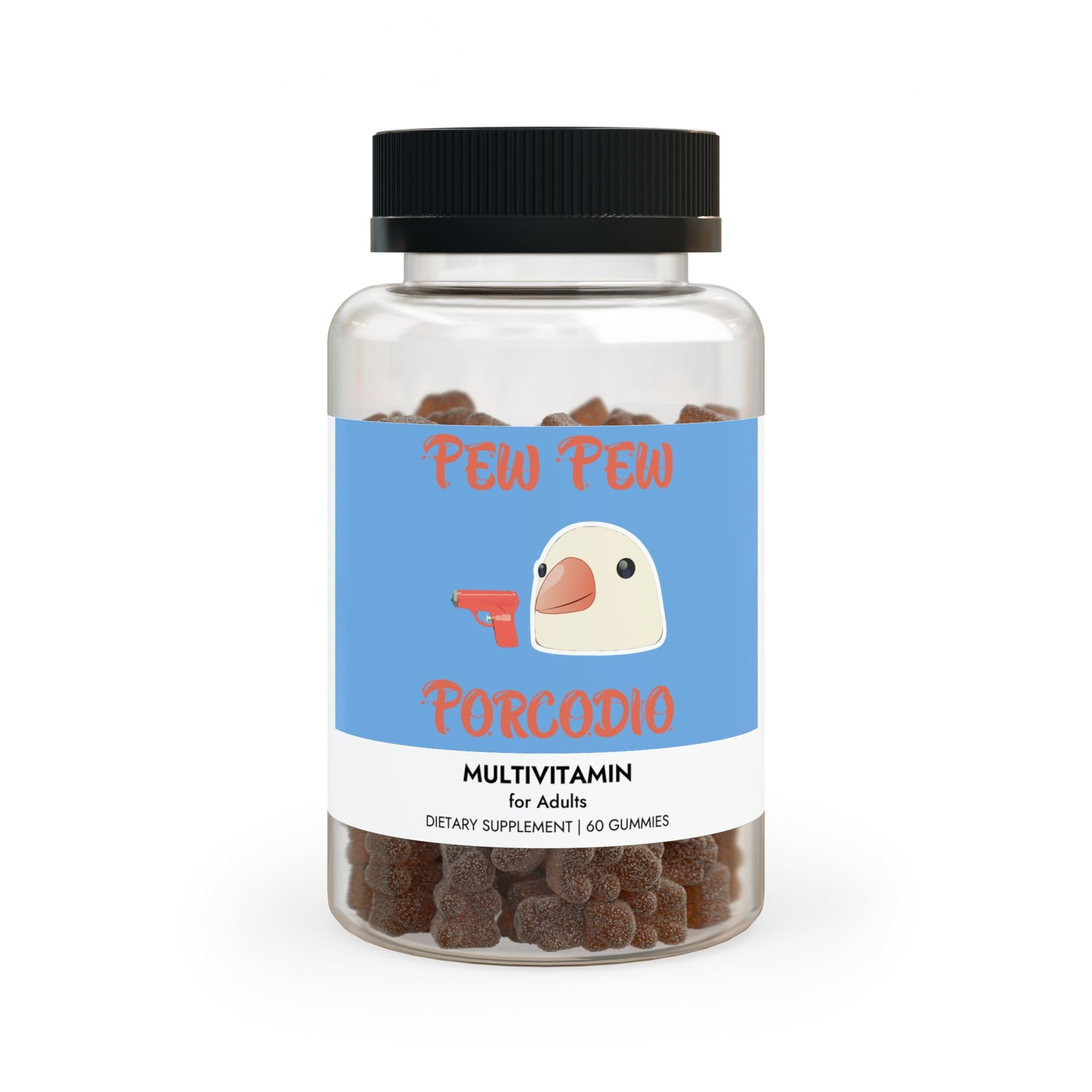 Porcodio® Healthy Line Multivitamin Gummies for Adults (60 Gummies) U.S.A EXCLUSIVE