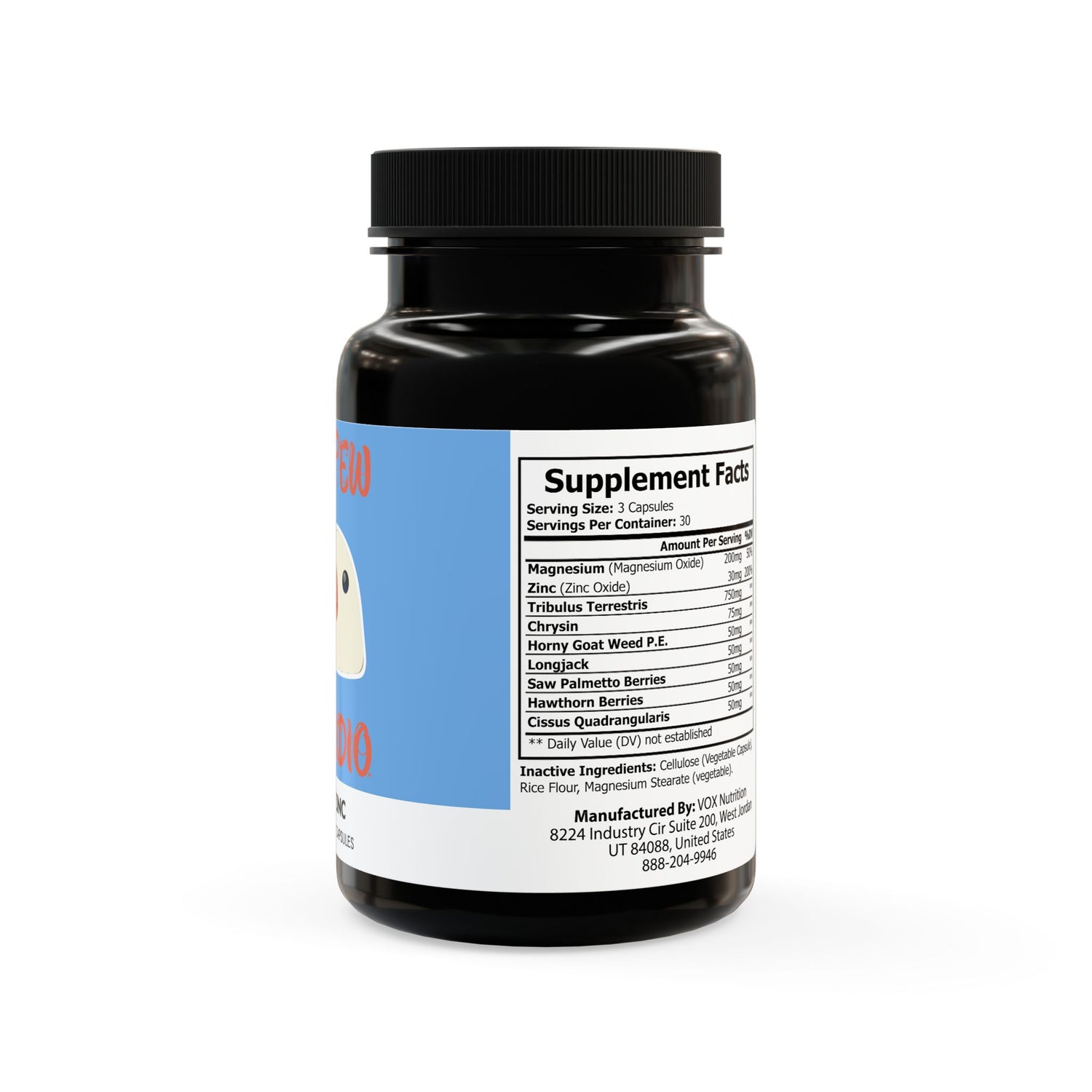 Porcodio® Healthy Line Magnesium Zinc Supplement (90 Capsules) U.S.A EXCLUSIVE