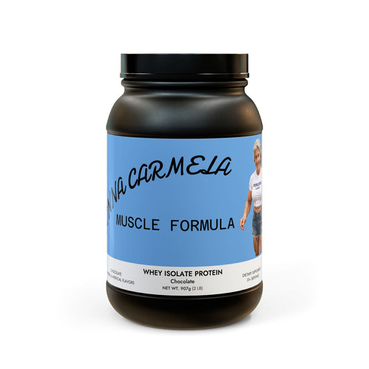 Porcodio® X NONNA CARMELA Healthy Line Whey Isolate Protein Supplement (907g, 2lb) U.S.A EXCLUSIVE