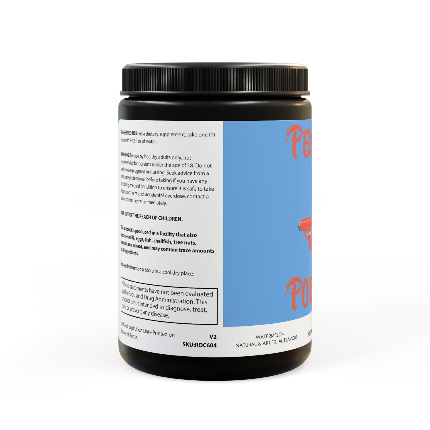 Porcodio® Healthy Line BCAA Supplement, Watermelon (325g, 11.46oz, 45 servings) U.S.A EXCLUSIVE
