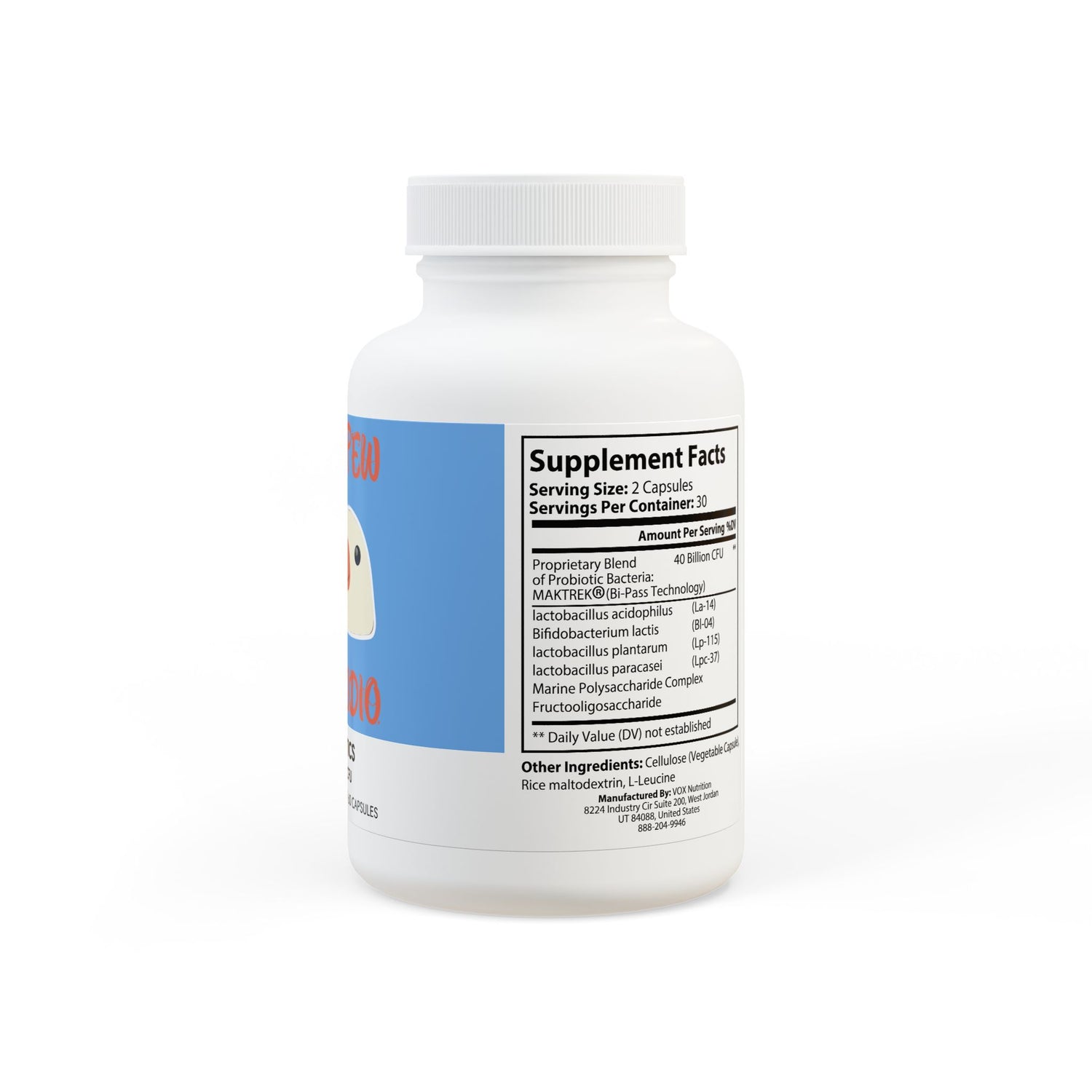 Porcodio® Healthy Line Probiotics Supplement (60 Capsules) U.S.A EXCLUSIVE