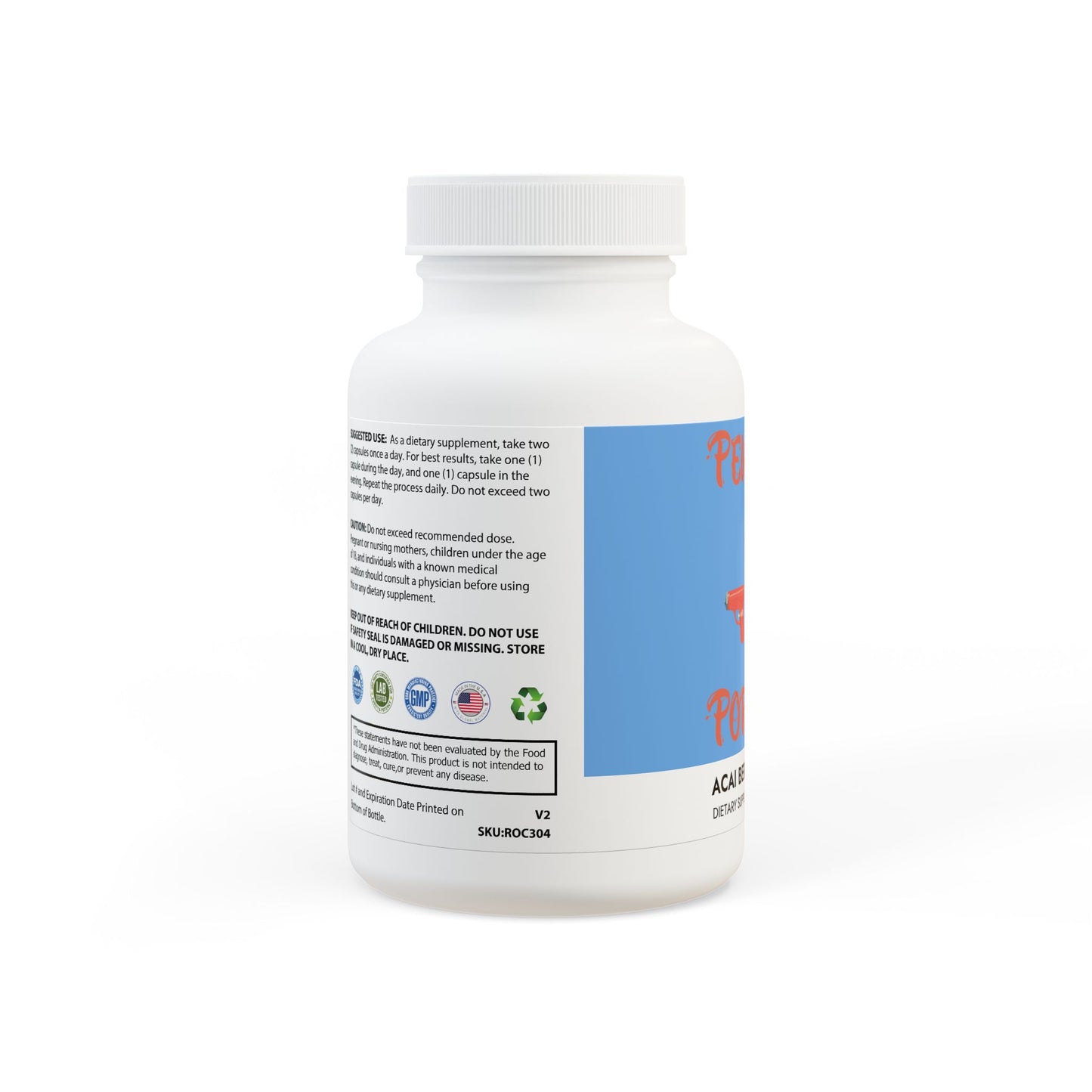 Porcodio® Healthy Line 巴西莓复合补充剂（60粒胶囊）美国独家