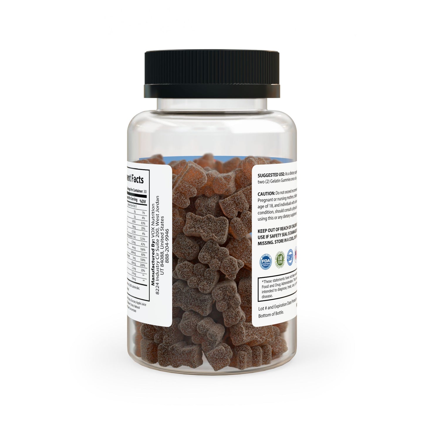 Porcodio® Healthy Line Multivitamin Gummies for Adults (60 Gummies) USA EXCLUSIVE 