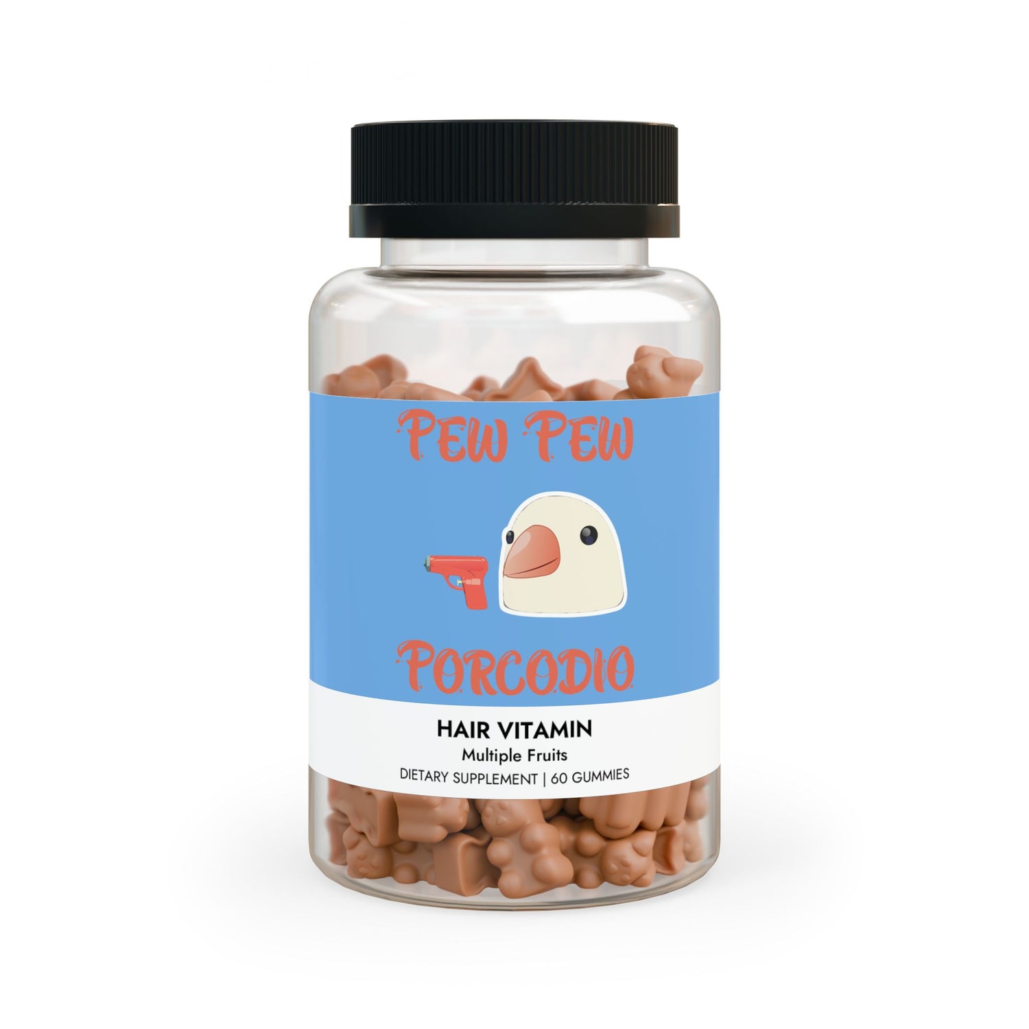 Porcodio® Healthy Line Hair Vitamin Gummies (60 Gummies) U.S.A EXCLUSIVE