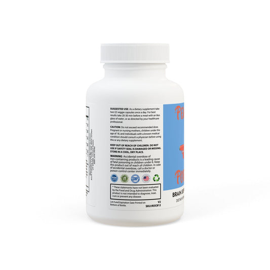 Porcodio® Healthy Line 大脑支持复合补充剂（60粒胶囊）美国独家