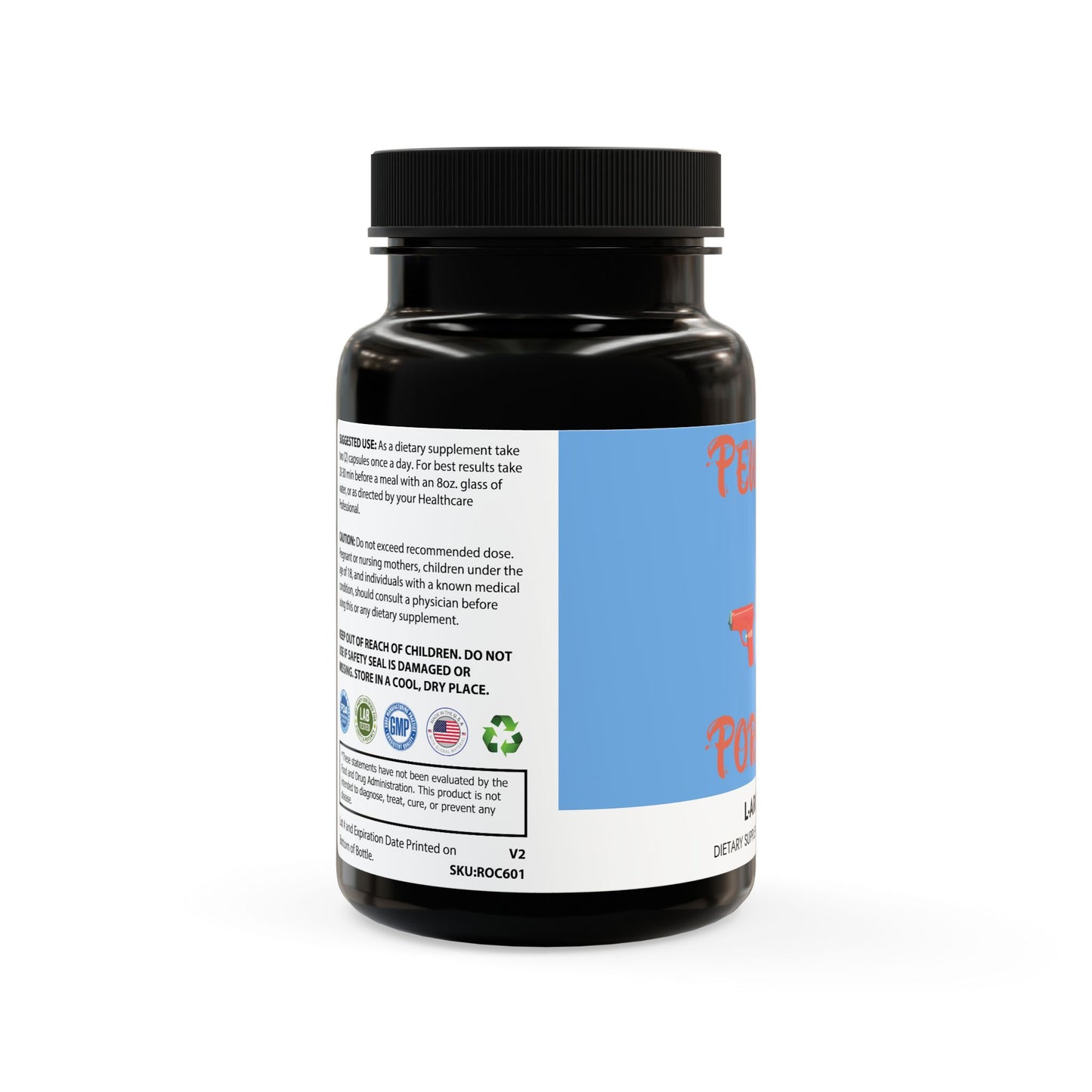 Porcodio® Healthy Line L-精氨酸补充剂（60粒胶囊）美国独家