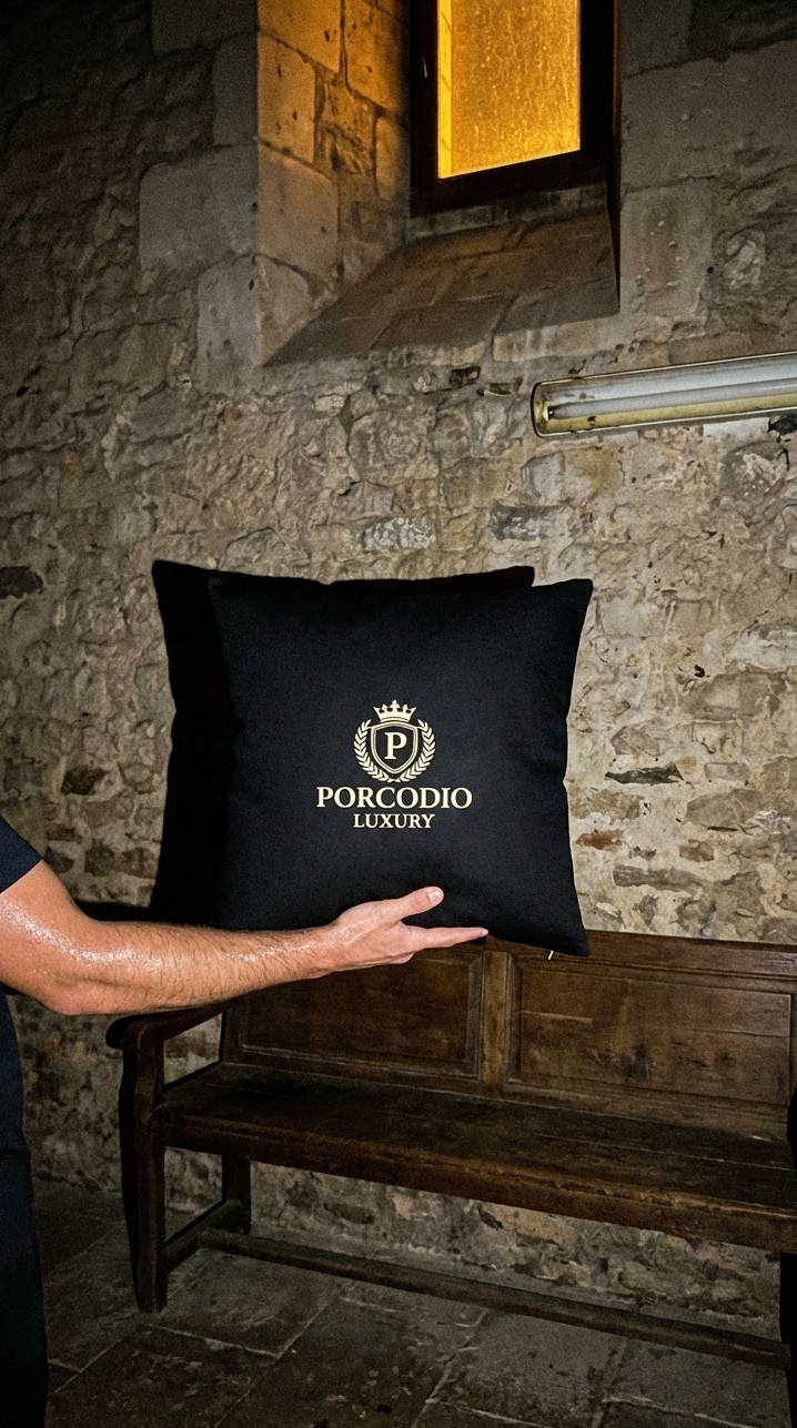 Porcodio® Luxury Only the Rich survive Pillow