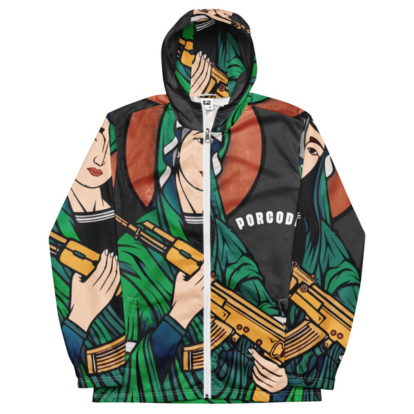 Porcodio Antivento Madonna with a gun