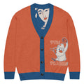 Porcodio® Pew Dunking Pope and Madonna Armed Knit Cardigan