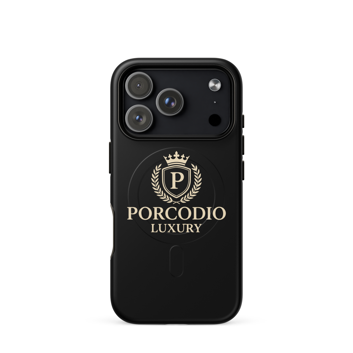 Porcodio® Luxury Only the Rich survive MagSafe® tough case for iPhone®
