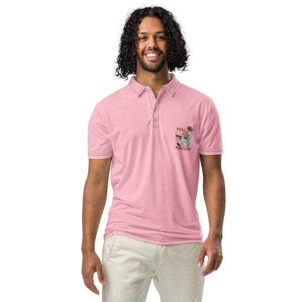 Porcodio® Pew Dunking Pope 修身 Polo 衫