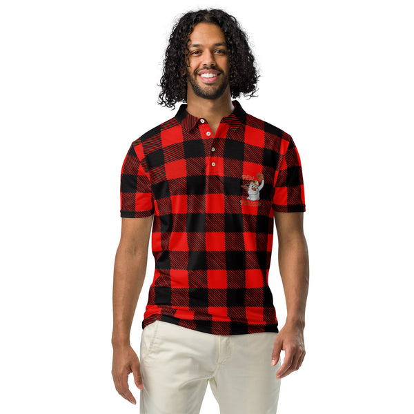Porcodio® Pew Dunking Pope 修身 Polo 衫