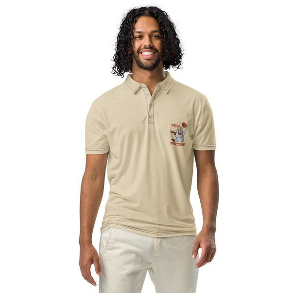Porcodio® Pew Dunking Pope 修身 Polo 衫