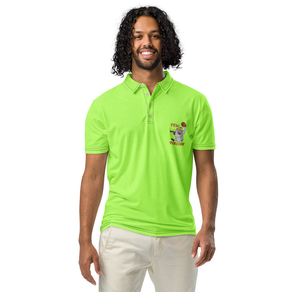 Porcodio® Pew Dunking Pope 修身 Polo 衫