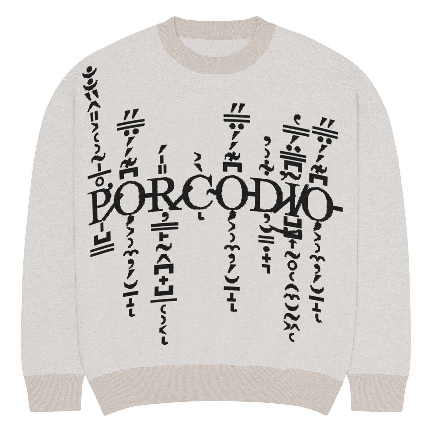 Porcodio® Pandora Secret Maglione girocollo dalla linea rilassata