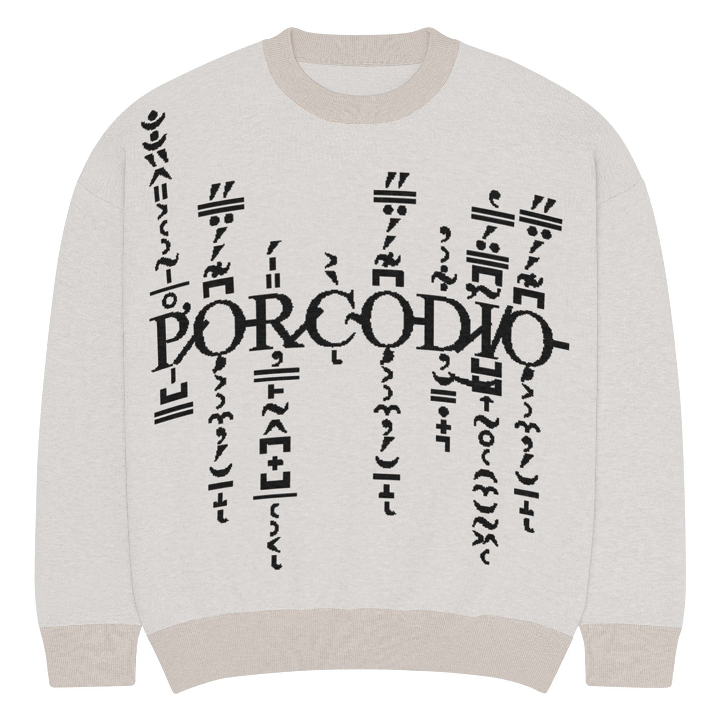 Porcodio® Pandora Secret Maglione girocollo dalla linea rilassata