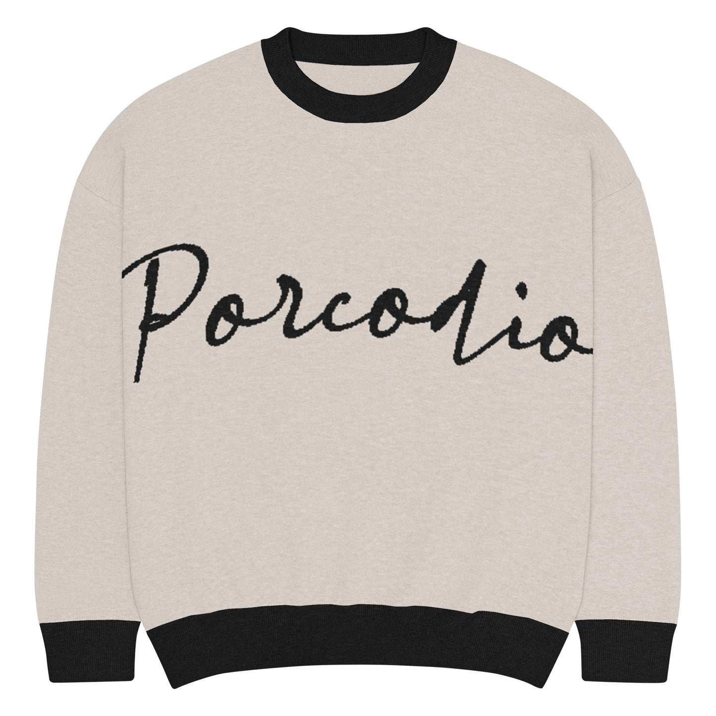 Porcodio® Signature Maglione girocollo dalla linea rilassata
