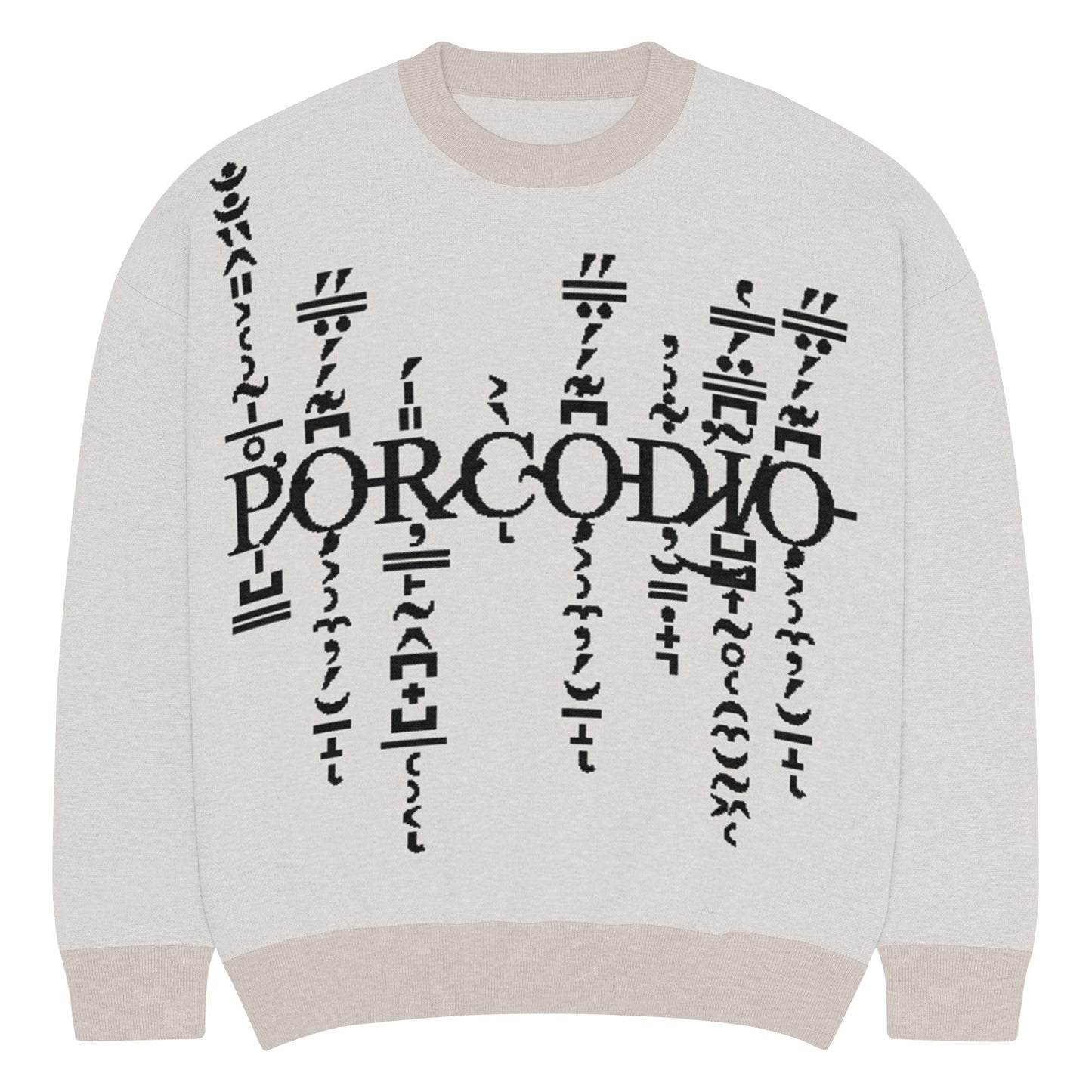 Porcodio® Pandora Secret Maglione girocollo dalla linea rilassata