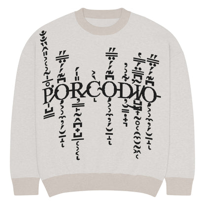 Porcodio® Pandora Secret Maglione girocollo dalla linea rilassata