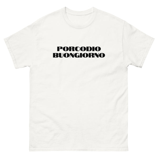 Good morning Porcodio