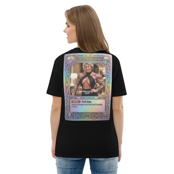 Porcodio® Luxury Catch a Bops Unisex organic cotton t-shirt