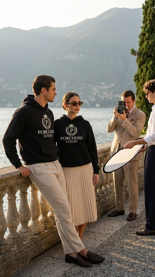 Porcodio® Luxury Only the Rich survive Hoodie