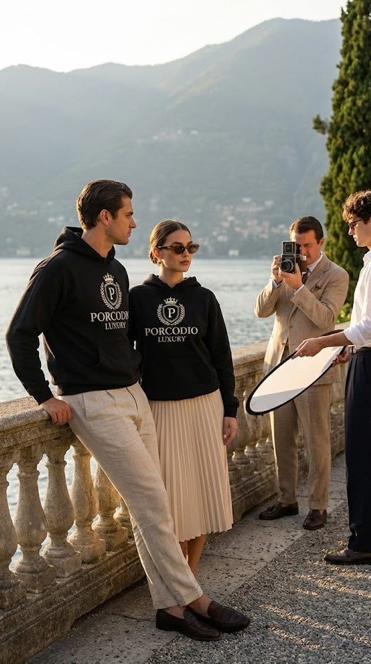 Porcodio® Luxury Only the Rich survive Hoodie